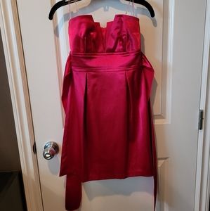 Strapless party dress, size 3